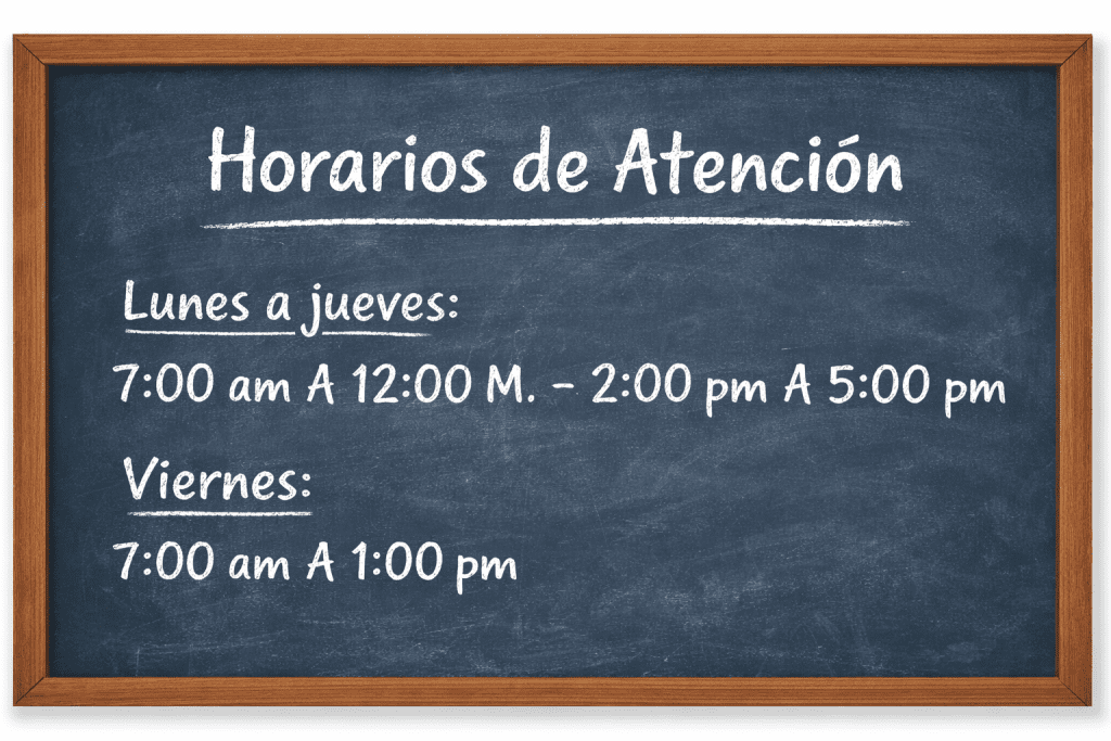 horarios
